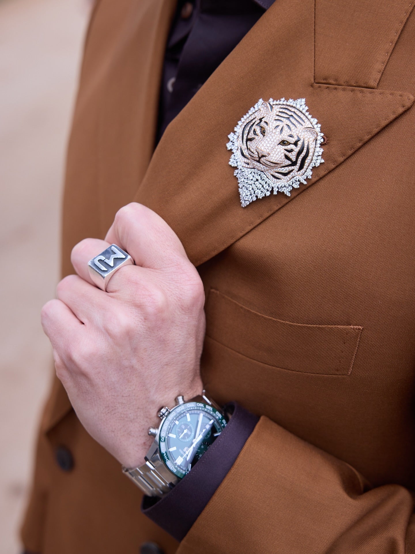 The Return of the Brooch: Why Men Are Wearing Them Again