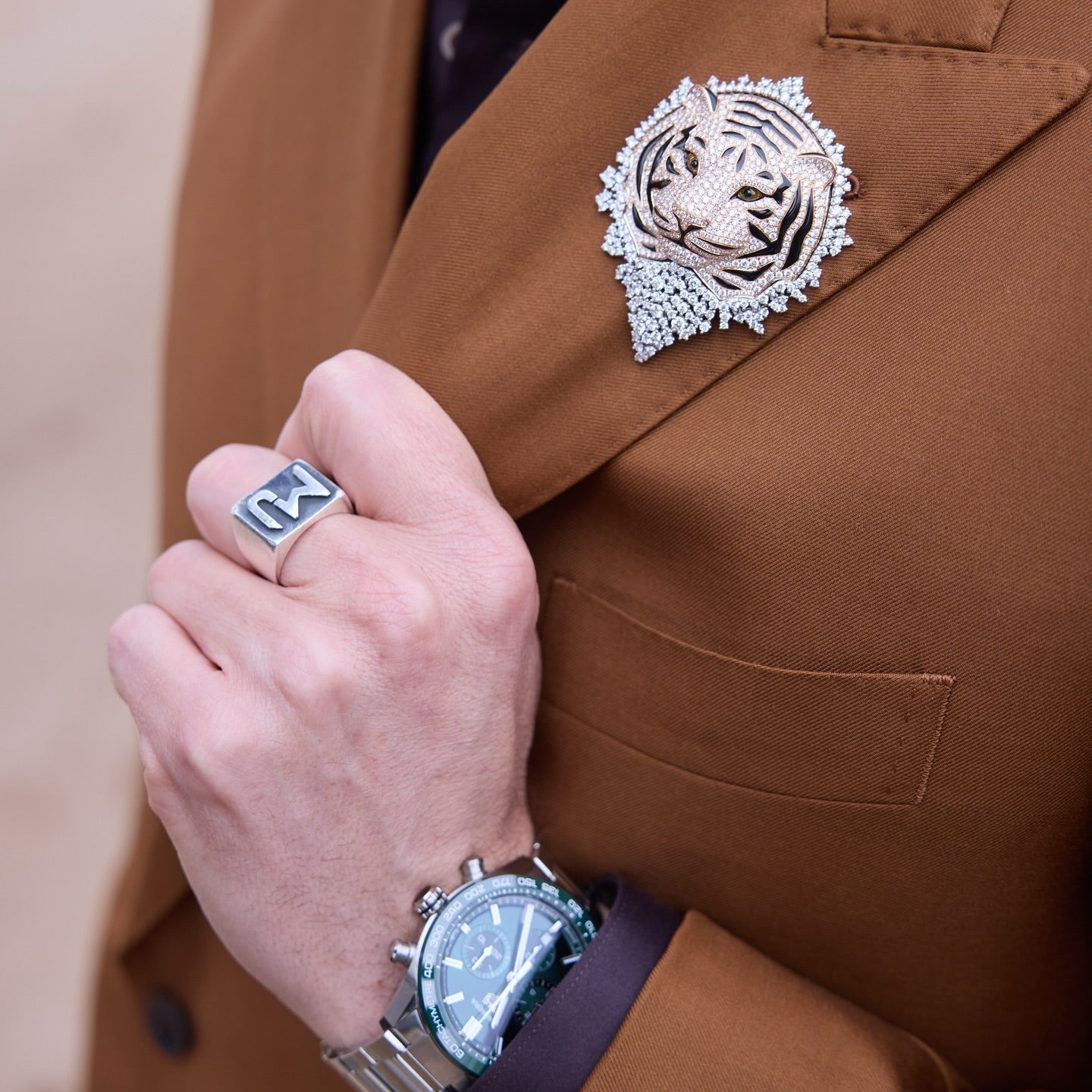 The Return of the Brooch: Why Men Are Wearing Them Again