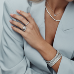 Diamond Tennis Bracelet Stack