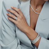 Diamond Tennis Bracelet Stack