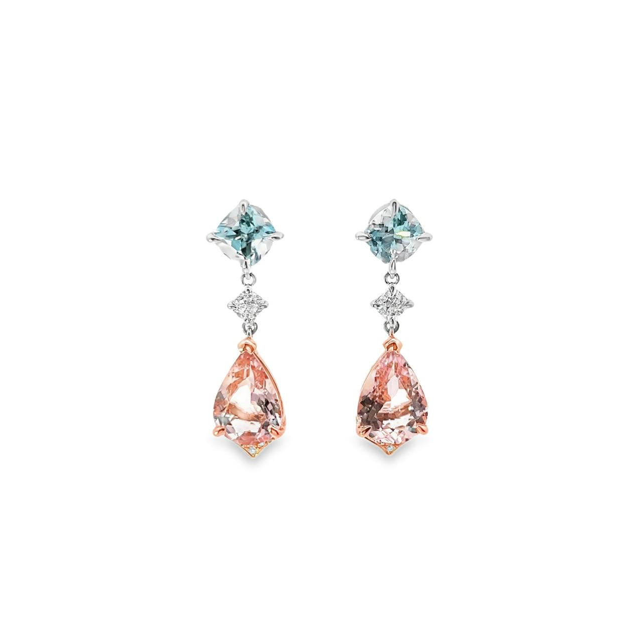 aquamarine-morganite-diamond-drop-white-and-rose-gold-earrings