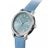 BREMONT LADY K SKY BLUE DIAMOND SET WATCH