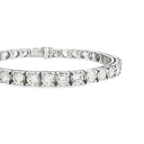 Diamond Tennis Bracelet in White Gold